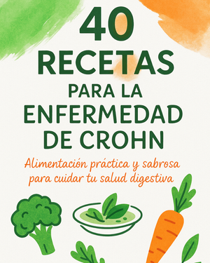 EBOOK de 40 recetas de Enfermedad de Crohn