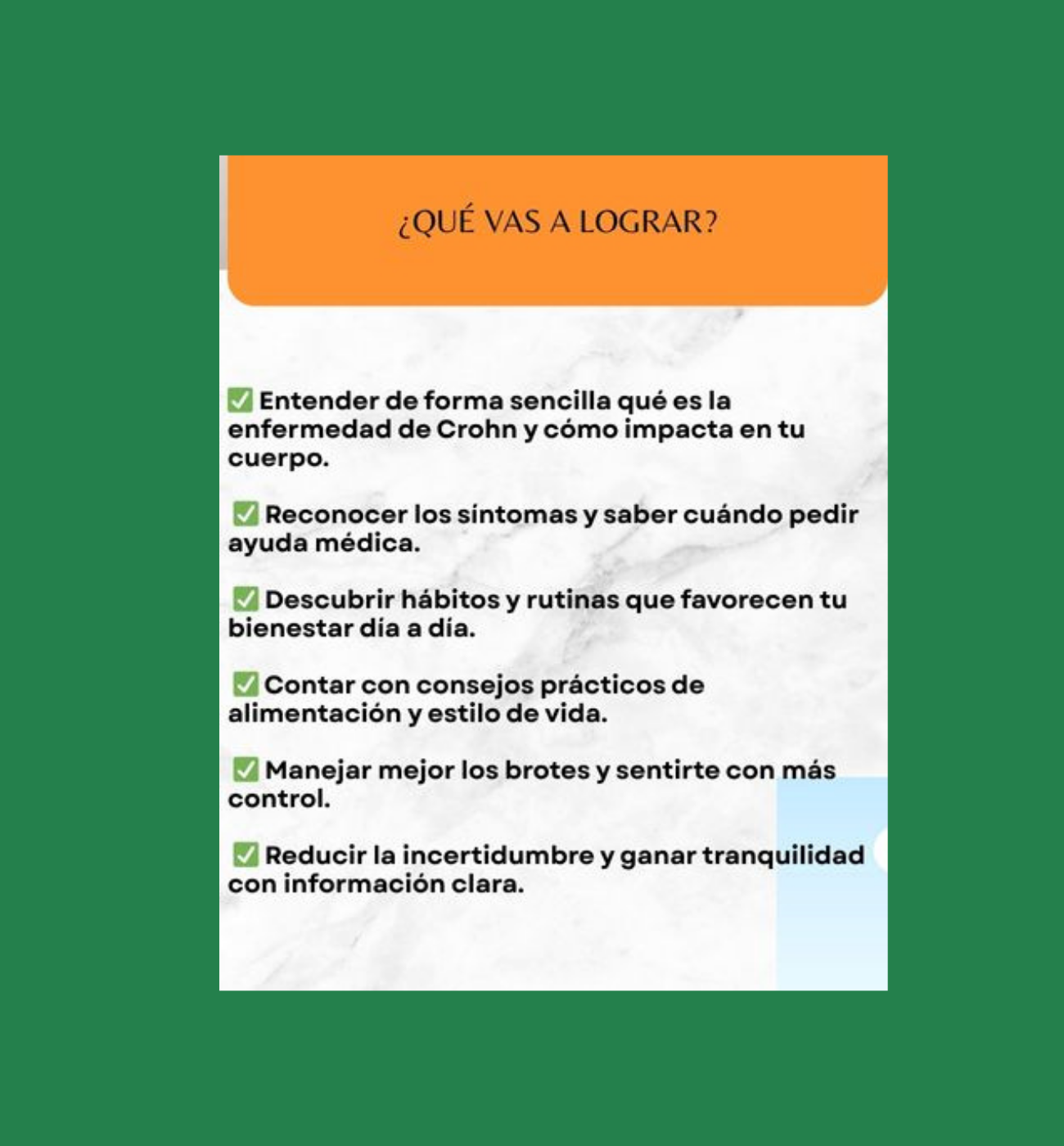 EBOOK de 40 recetas de Enfermedad de Crohn
